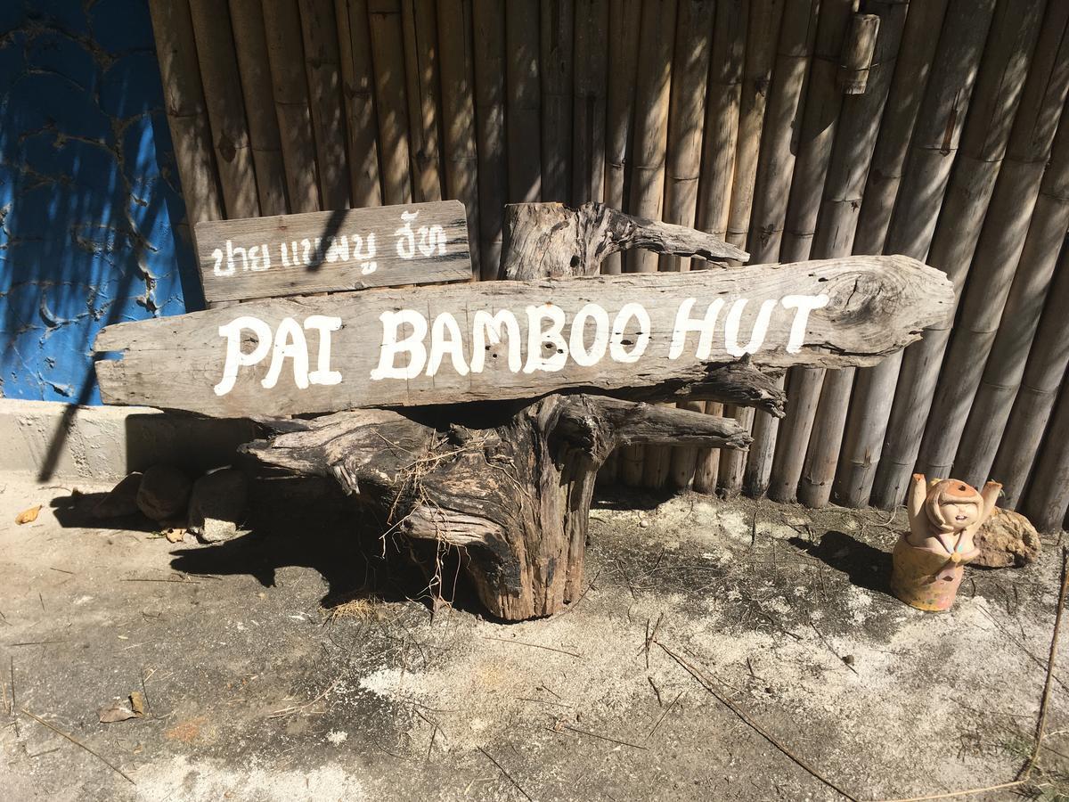 Hotel Pai Bamboo Hut Exteriér fotografie